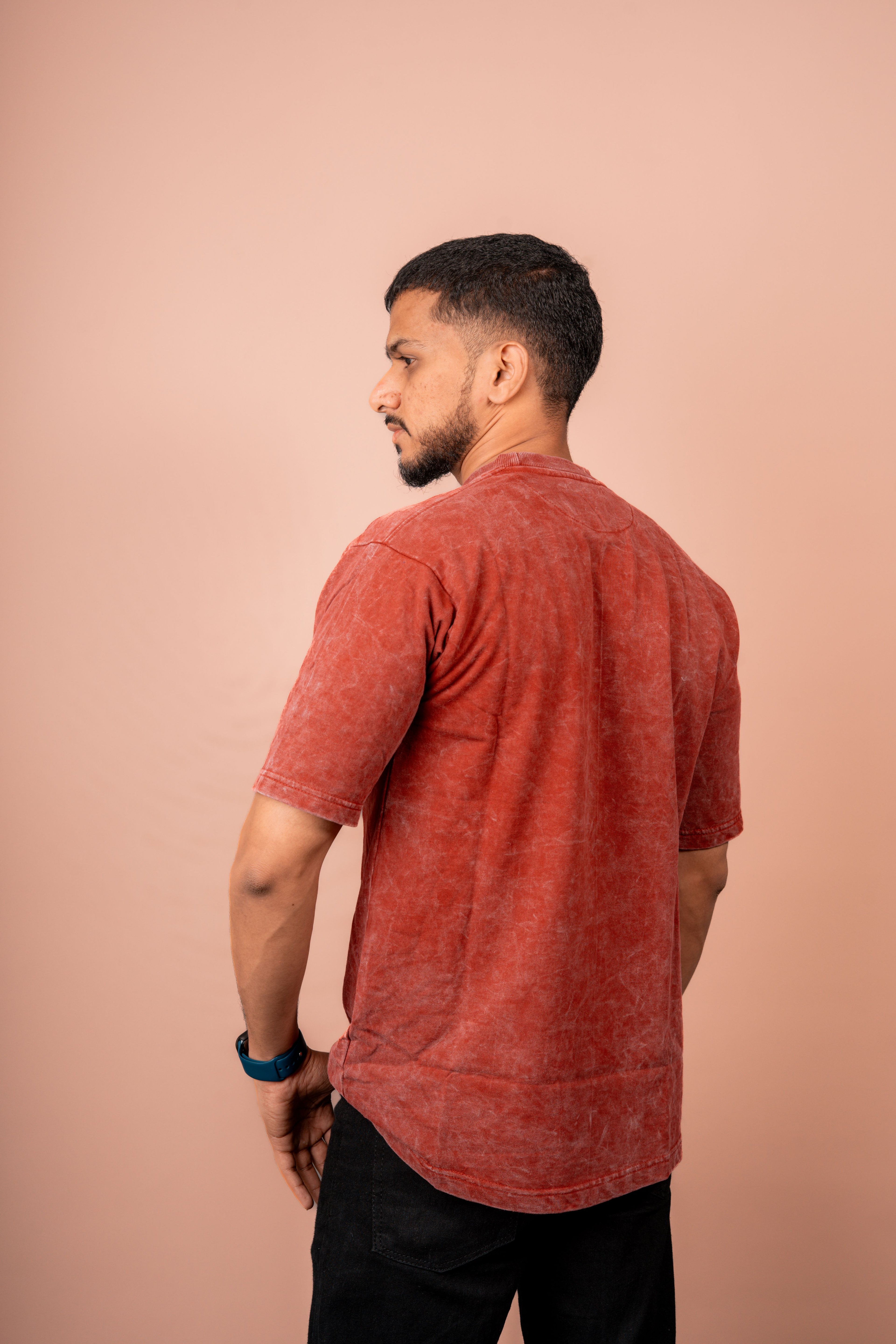 Plain Acid Wash T-Shirt