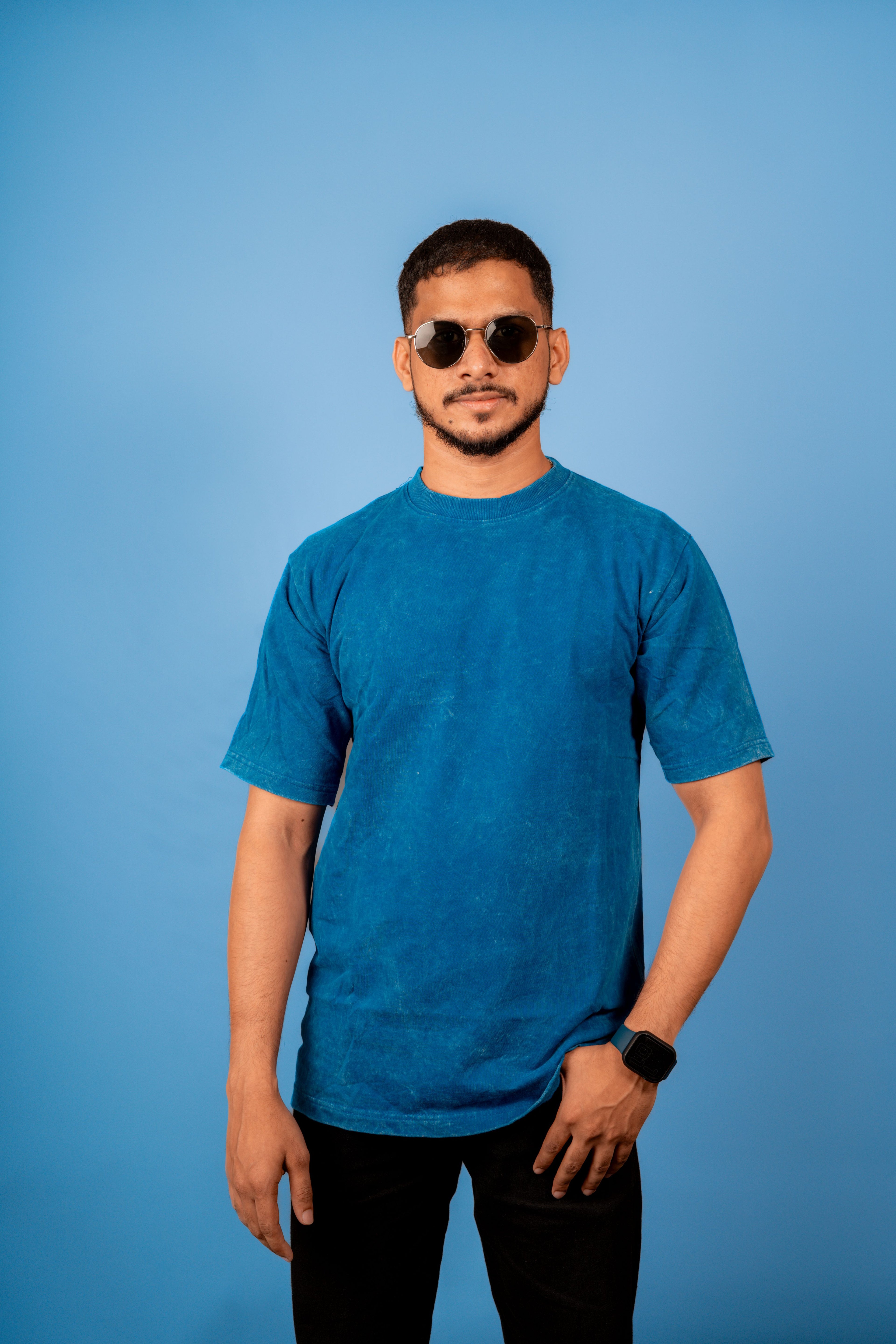 Plain Acid Wash T-Shirt