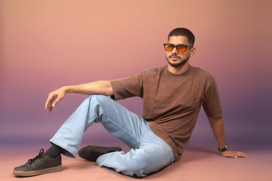 Plain Acid Wash T-Shirt