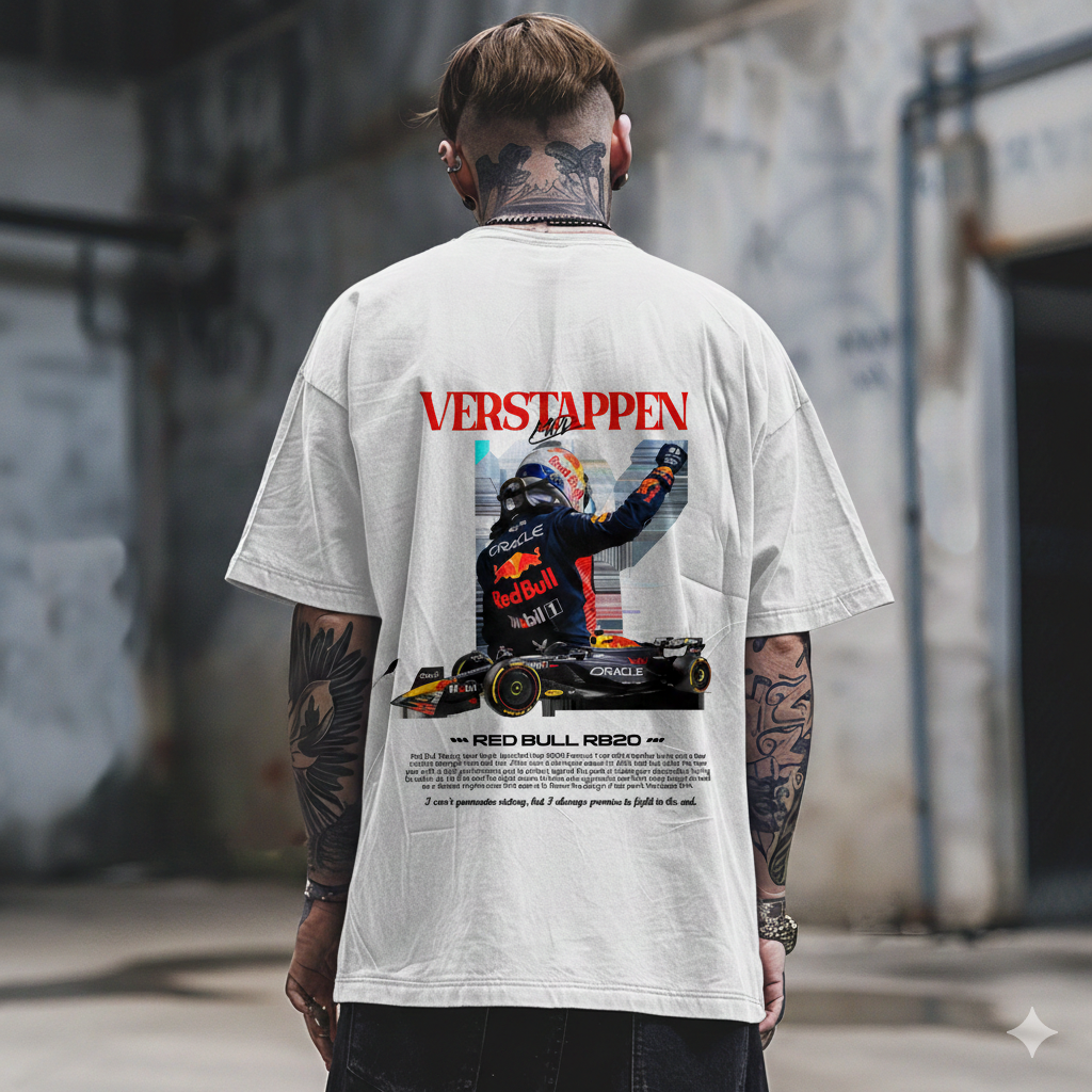 Max Verstappen "RB20 Victory" Premium Graphic Tee