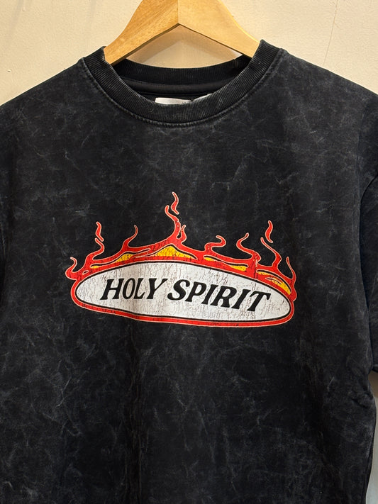 Holy Spirit Acid-Wash Oversized T-Shirt