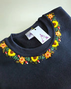 Floral Embroidered Sweatshirt