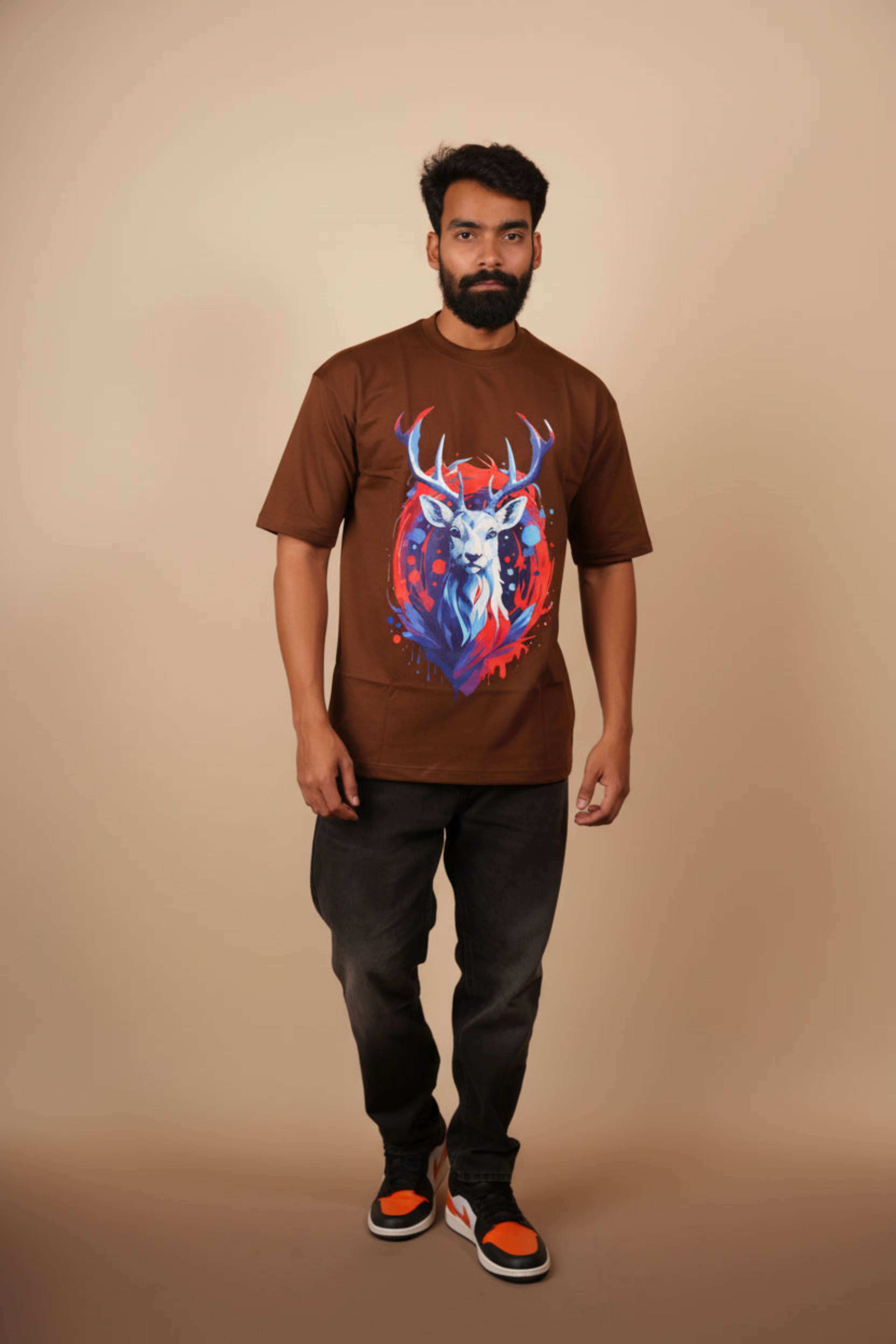 Deer Print T-Shirt