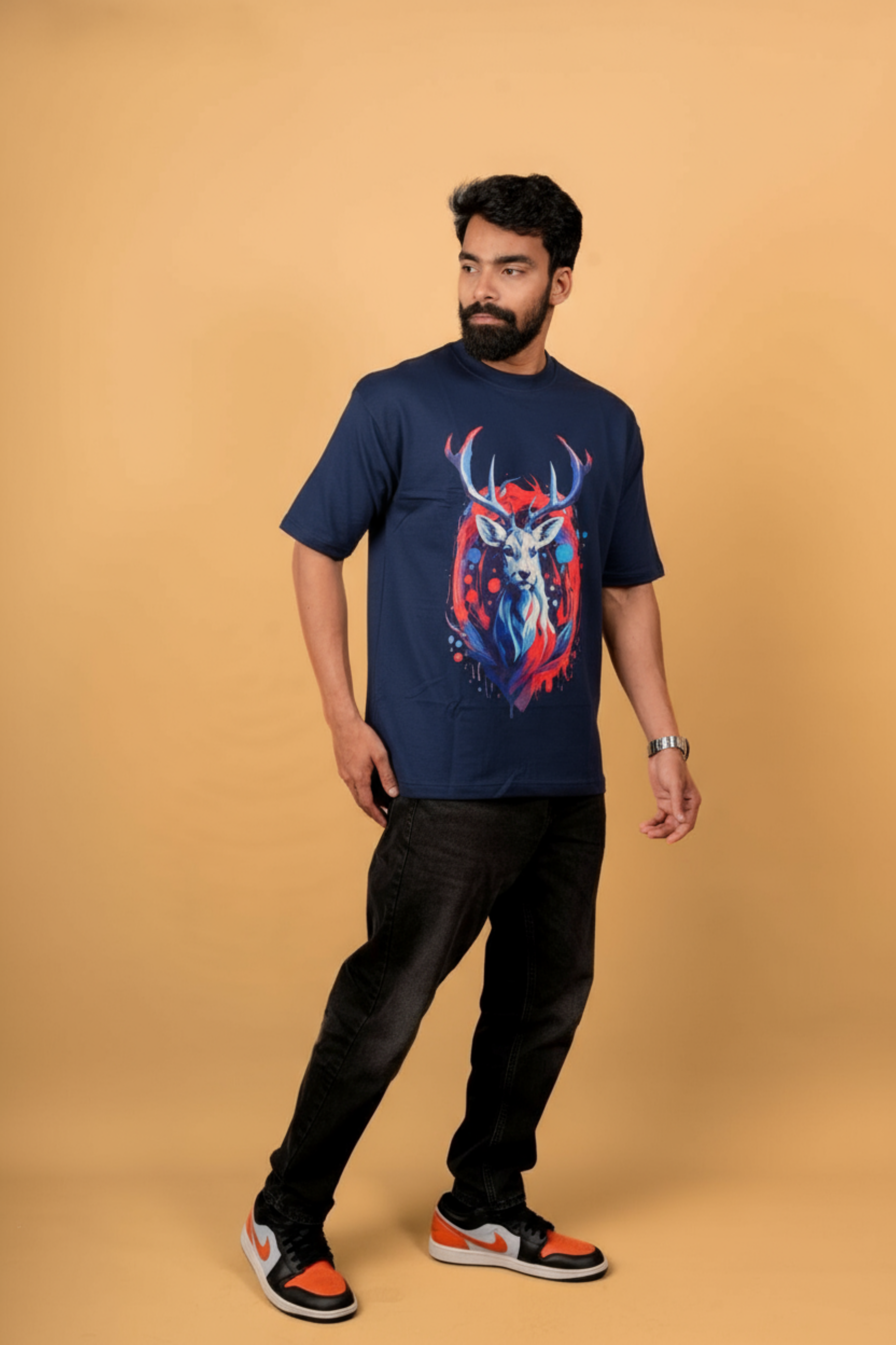 Deer Print T-Shirt