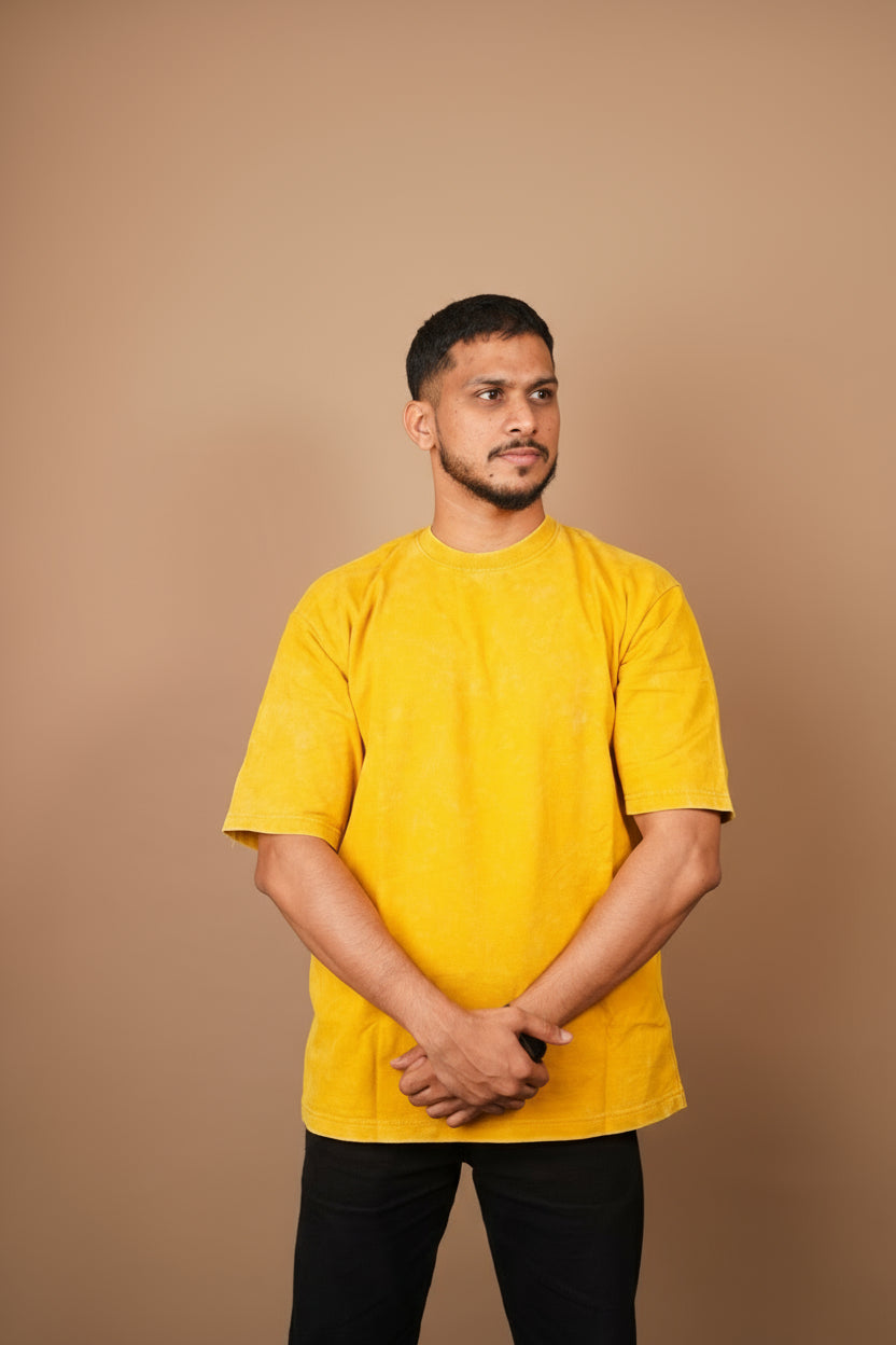 Plain Acid Wash T-Shirt